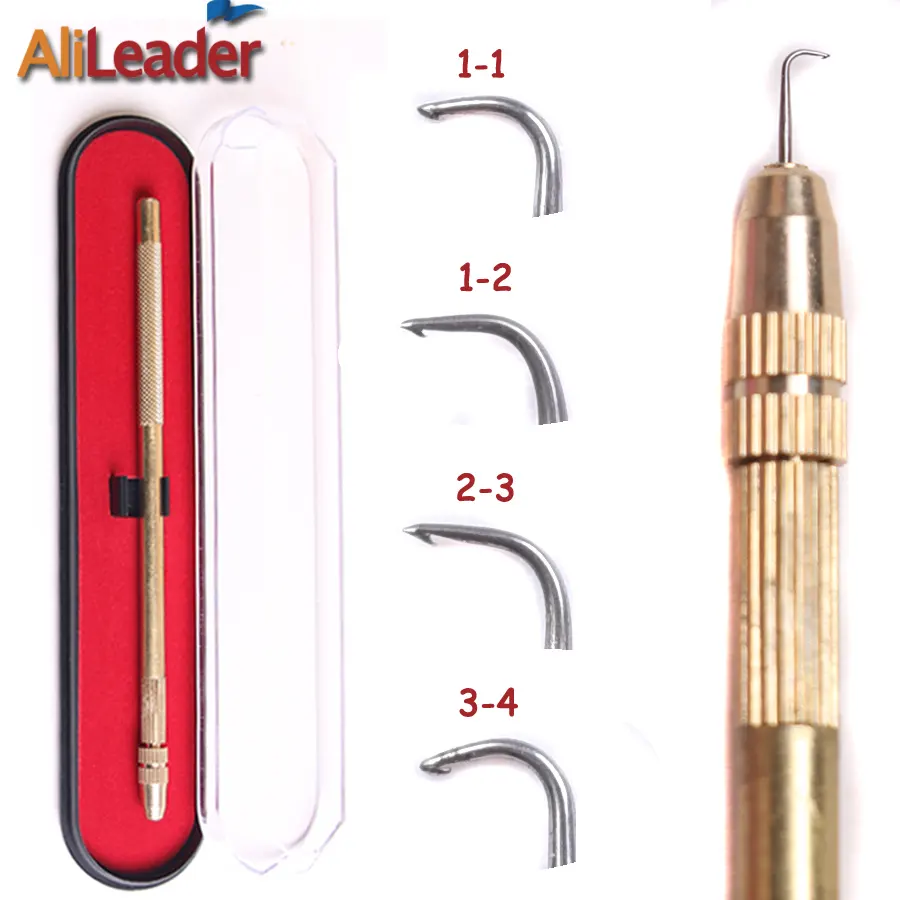 Ali leader Hair Weaving Hook Belüftung nadeln für Spitzen perücke