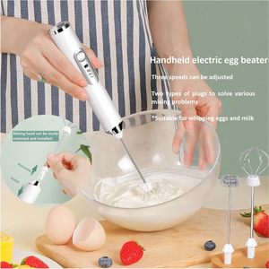 Espumador de Leche Recargable con Soporte, Batidor Eléctrico de Mano para <span class=keywords><strong>Caf</strong></span>é, Latte y Capuchino - Product Image 2