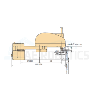 Braccio Robotico SCARA AIR20SC1000 ad Alta Stabilità, 4 Assi, Carico Utile 10kg, Eccellente Accelerazione e Decelerazione - Product Image 4