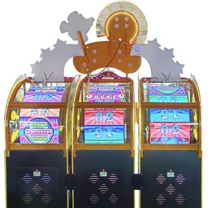 Máquina de juegos para interiores que funciona con monedas, <span class=keywords><strong>rueda</strong></span> divertida, <span class=keywords><strong>rueda</strong></span> de la suerte y máquina de boletos de canje de <span class=keywords><strong>Joker</strong></span> para diversión y emoción - Product Image 5