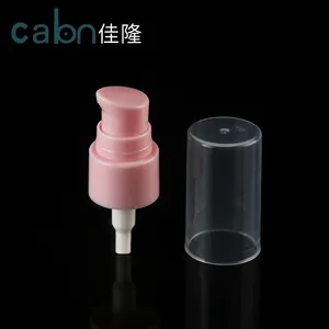 Pompa per il trattamento della pompa della crema rosa dell'erogatore della pompa della crema del cappuccio intero colorato 20/410