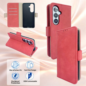 Étui portefeuille rétro en PU mat <span class=keywords><strong>avec</strong></span> rabat sécurisé, multiples emplacements pour cartes, support pliable et <span class=keywords><strong>coque</strong></span> anti-chute pour iPhone 17 Pro - Product Image 1