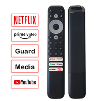 Télécommande infrarouge de remplacement RC902V FMR1 compatible avec les téléviseurs TCL 4K HD Smart Android, sans fonction vocale