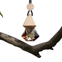Diffuseur de parfum pour voiture en bois personnalisé en usine, pendentif diffuseur d'arômes pour voiture, huile essentielle aromathérapeutique, parfum longue durée