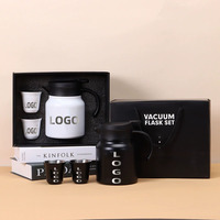 Pot d'isolation sous vide pour café et thé en acier inoxydable de grande capacité Tasses à café arabia Cadeau d'affaires étanche pour boire à utiliser
