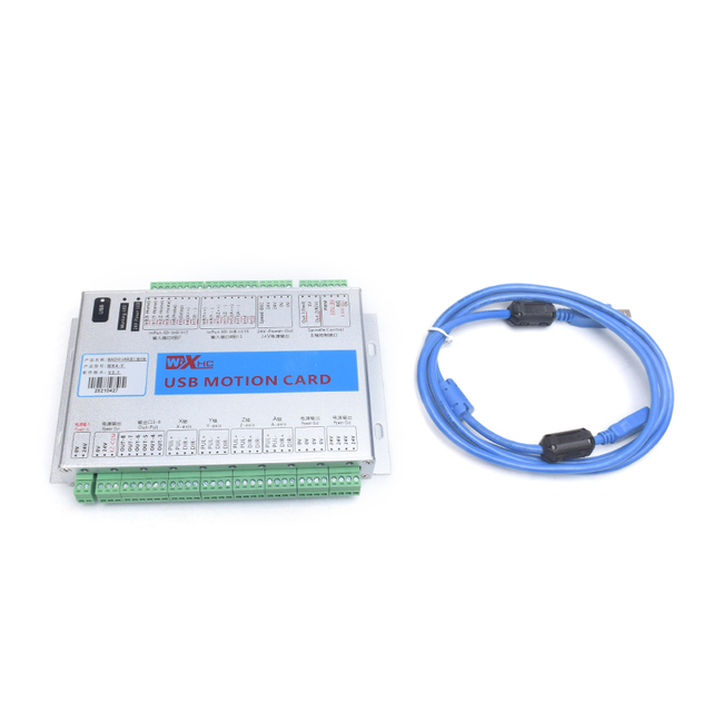Hot Sell Xhc Mach3-4 Axis Controller USB Link Mach3 USB Motion Card Breakout Board 2000kHz CNC Board Mk4 Mach3 Control System