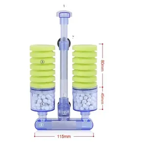 XY-2882 aquarium bio sponge filter for aquaculture and shrimp