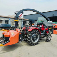 Moissonneuse-broyeuse de fourrage indépendante pour mini-tracteurs, ensileuse de maïs, moissonneuse-broyeuse d'ensilage montée sur tracteur
