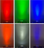 10 pièces avec étui, 4x18W Mini projecteur LED sans fil à batterie IR4 pour mariage, éclairage RGBWA+UV 6 en 1, projecteur LED sans fil à batterie