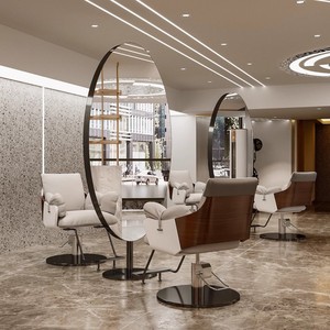 Miroir de <span class=keywords><strong>Salon</strong></span> de Coiffure et de Maquillage LED Mural Doré Grand Format – Offre Spéciale - Product Image 3