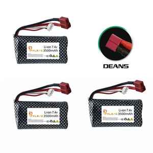 Batería de Iones de Litio 7.4V 3500mAh 18650 para Piezas de Coche RC Wltoys 10428/12428/12423 2s 144001 A959-B A969-B Q46 - Product Image 4