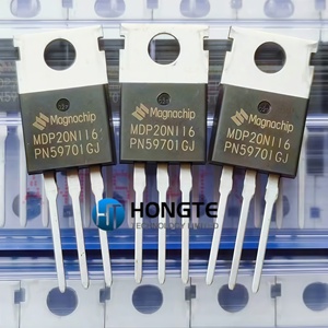 HT MDP20N116PTTH MDP20N116 ใหม่เอ็น-แชนเนล พาวเวอร์ มอสเฟตทรานซิสเตอร์กำลังสูงเซมิคอนดักเตอร์ส่วนประกอบอิเล็กทรอนิกส์ - Product Image 1