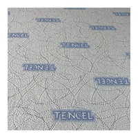 Tissu de matelas jacquard tricoté adapté, fabriqué directement en usine, avec fibre de lyocell