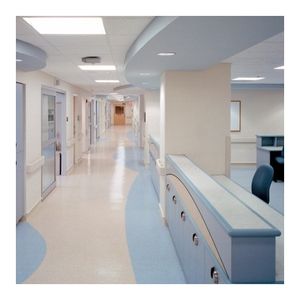 Коммерческий ПВХ пол используется на фабриках Противоскользящий гибкий виниловый однородный ПВХ пластиковый пол - Product Image 5