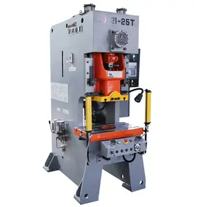 Machine de poinçonnage de presse à manivelle simple pneumatique de haute précision de 25 tonnes, petite machine de presse pneumatique