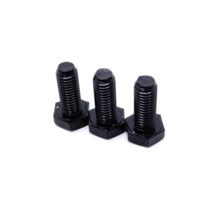 Tornillos de Cabeza Hexagonal de Acero Inoxidable con Recubrimiento de Óxido Negro <span class=keywords><strong>M10</strong></span>*25, Rosca Completa, para Construcción, Venta al por Mayor - Product Image 1