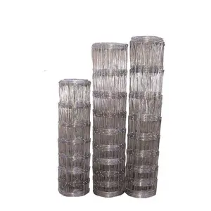 2024 Woven Netting Grassland Farm Cattle Goat Sheep Farm/Field/Deer Fence Net Galvanized Field Fence Net