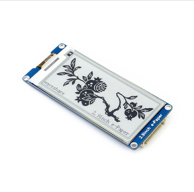 low price 2.9 inch 2.9inch e-ink epaper display color screen support partial refresh