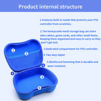 Étui de transport et de protection EVA pour manette PS5, vente directe d'usine, le plus populaire, OEM