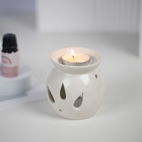 Diffuseur de bougies en céramique, ensemble de chauffe-huile essentielle personnalisé