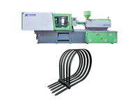Attache de câble en nylon en plastique PA PA66 autobloquant à vitesse rapide faisant la machine