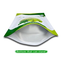 Kemasan Teh Hijau Food Grade Bubuk Moringa Cetak Kustom Kantong Makanan Sehat dengan Logo
