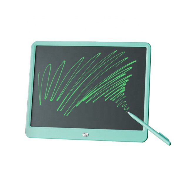 Kids Learning Toys LCD Writing Board Color Screen Magic Blackboard Memo Pads 10.1 Inch Self-adhesive Battery Powered