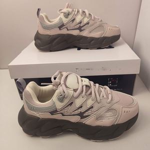 Zapatos Deportivos Estilo Papá para Hombre y Mujer, de Piel Genuina, Transpirables, Antideslizantes, con Punta Cuadrada, para Fitness y Ocio - Product Image 1