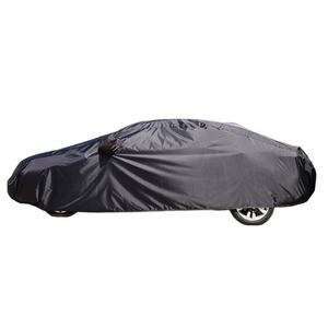Housse de Protection Extérieure Noire Revêtue Imperméable Anti-UV Pluie <span class=keywords><strong>Neige</strong></span> pour Carrosserie de Voiture, Housse Automatique - Product Image 1
