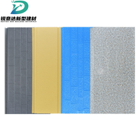 Paneles Sándwich de Aluminio con Espuma de PU de 16 mm, Ecológicos, Resistentes al Agua y al Fuego, Revestimiento Metálico Prefabricado para Casas