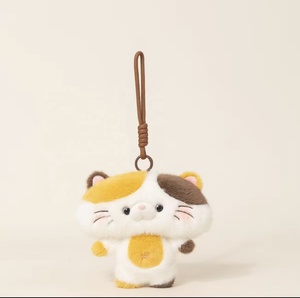 Llavero de Peluche de Animales de Dibujos Animados, Osito de Peluche, Gato, Panda, Perro, Colgante Suave, Venta al por Mayor, Juguetes de Peluche Personalizados para Niños - Product Image 4