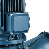 Pompe à diaphragme pour eau claire, personnalisable OEM, transfert de liquide industriel, verticale en ligne, basse pression, 74*59*105cm