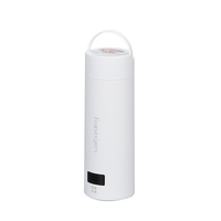 Bouilloire électrique portable à 4 températures, bouteille d'eau électrique de voyage pour faire bouillir de l'eau chaude, du café, du thé, du lait, à usages multiples