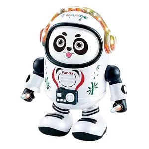 Personalizado Eletrônico Panda Cantor Dançarino Brinquedo com Luz Desenhos Animados Piscando Cantando Dança Música Animais Robôs Brinquedos