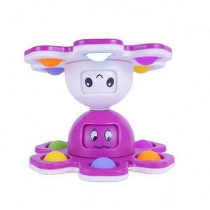 Jouet anti-stress et anti-anxiété, spinner à bulles, pieuvre changeante de visage, vente en gros - Product Image 2