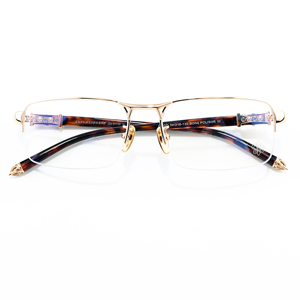 Gafas Ópticas de Media Montura Elegantes para Hombre y Mujer, Hechas a Medida en Línea, Se Adaptan a Cualquier Forma de Rostro, Unisex, de Buena Calidad - Product Image 4