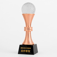 Trophées et médailles de basket-ball en métal bronze doré personnalisé pour les événements sportifs Trophée de basket-ball et de football