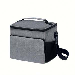 Thermal Bag Custom Logo with Soft Shoulder Strap Insulated for Office Travel Picnic 600D Oxford Cooler Box Tote Lunch Cooler Bag - Product Image 6