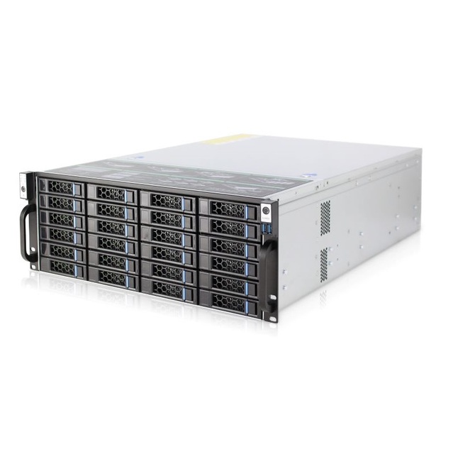 High Density 4U Rack Server Appliance with 12Gb LSI Expander Chipset 24Bays JBOD Server