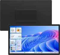 Panel PC Todo en Uno de 21.5 Pulgadas con Pantalla Táctil Industrial sin Ventilador, Windows 11 Pro N100, 8GB DDR4, 128GB ROM, 1920x1080 IPS