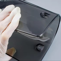 Ensembles de cadres de couverture de plaque d'immatriculation de voiture en plastique transparent de haute qualité US Standard