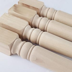 Gambe <span class=keywords><strong>per</strong></span> <span class=keywords><strong>Tavolo</strong></span> in Legno Massello Non Finite, Piedini <span class=keywords><strong>per</strong></span> Mobili con Piani Rettangolari, Accessori <span class=keywords><strong>per</strong></span> Gambe di Mobili in Legno Tornito <span class=keywords><strong>per</strong></span> Tavoli in Legno - Product Image 4
