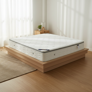 Matelas hybrides pliables modernes 5 étoiles, vente directe d'usine, emballés sous vide dans une boîte, matelas à ressorts ensachés compressés - Product Image 2