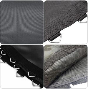Mini trampoline rond sautant sport tapis en tissu PP pour enfants trampolines élastiques - Product Image 4