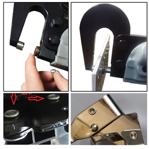 Pistola Remachadora Manual Neumática Hidráulica Semitubular de Acero Metálico para Remaches Ciegos - Product Image 3