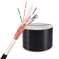 Cables de red para exteriores MX-STAR Cat5e vs Cat6 nuevos de 2026, cables Cat6 de 8 núcleos 26AWG SFTP 100% cobre, cable Ethernet de 200m