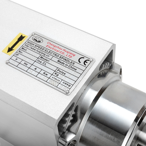 Moteur de broche CNC refroidi par air Zhong Hua Jiang ER32 7,5 kW à 4 roulements 220 V/380 V avec embout BT30 pour machine de gravure CNC - Product Image 4