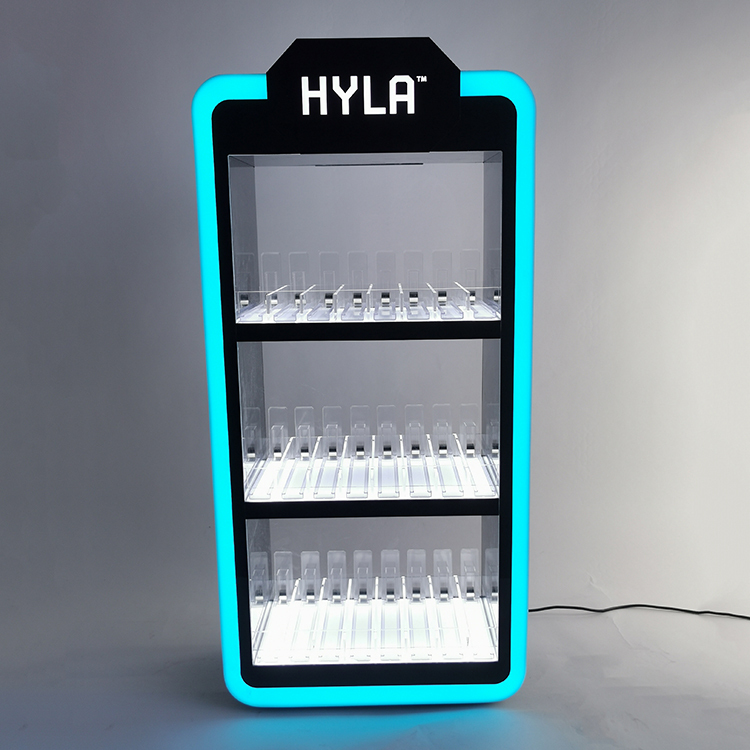 LED Counter Top Acrylic Display Rack Stand for Store Attractive Storefront Display Racks — view 3