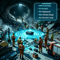 Détecteur de signes vitaux par radar à technologie UWB de précision CM, étanche IP67, détection traversant les murs, portée de détection 30m