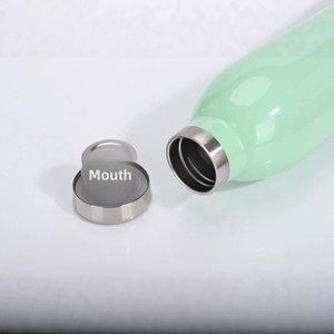 Botella de Agua Deportiva Portátil de Acero Inoxidable con Aislamiento al Vacío, Estilo Americano, Boca Pequeña, Forma de Botella de Leche, <span class=keywords><strong>BTS</strong></span>, Venta al Por Mayor - Product Image 3